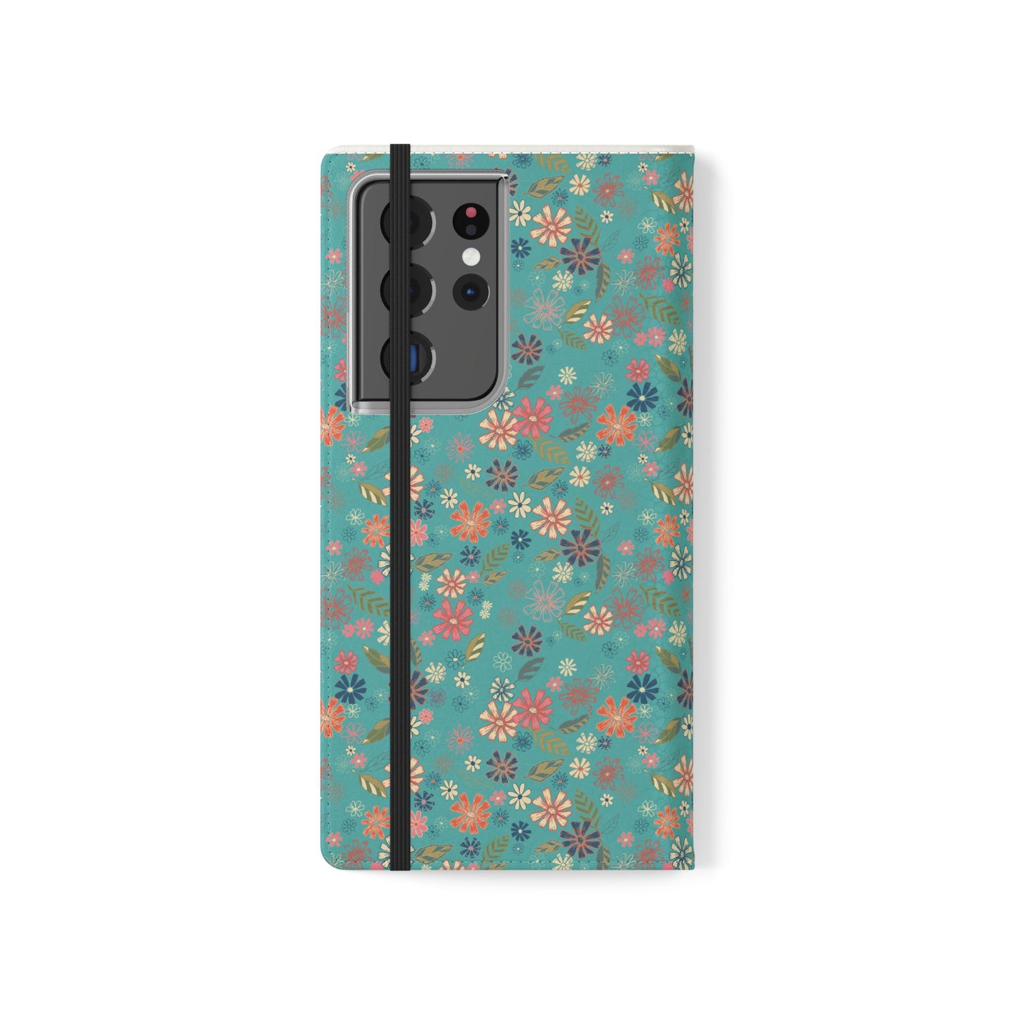Flip Phone Case — Hippie Blue