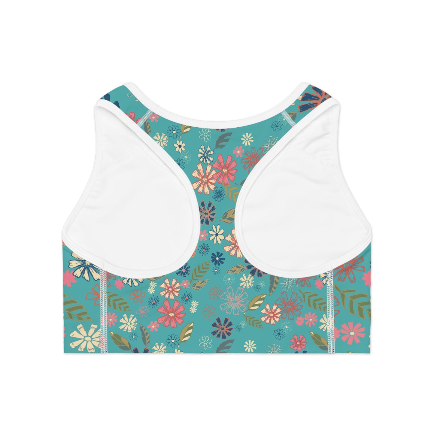 Floral Sports Bra – Comfortable & Stylish Activewear for Fitness Enthusiasts