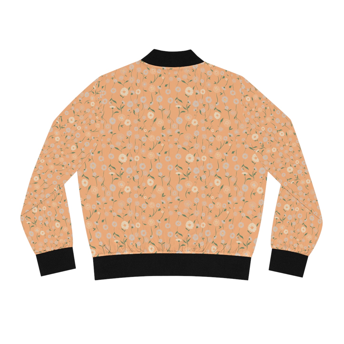 Vintage Bomber Jacket - Daisy Chain Design