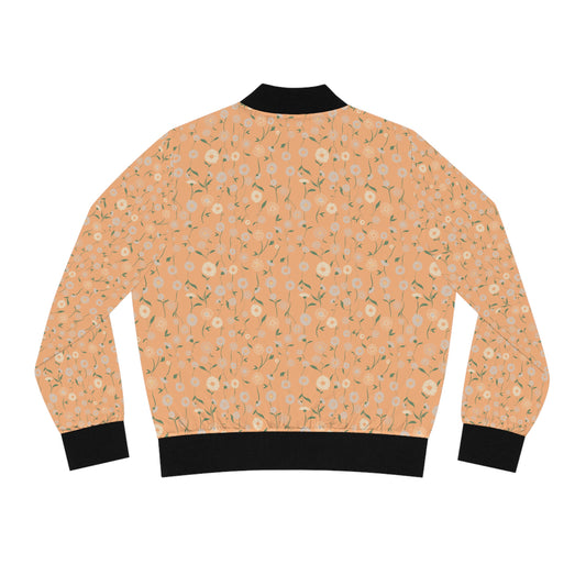 Vintage Bomber Jacket - Daisy Chain Design