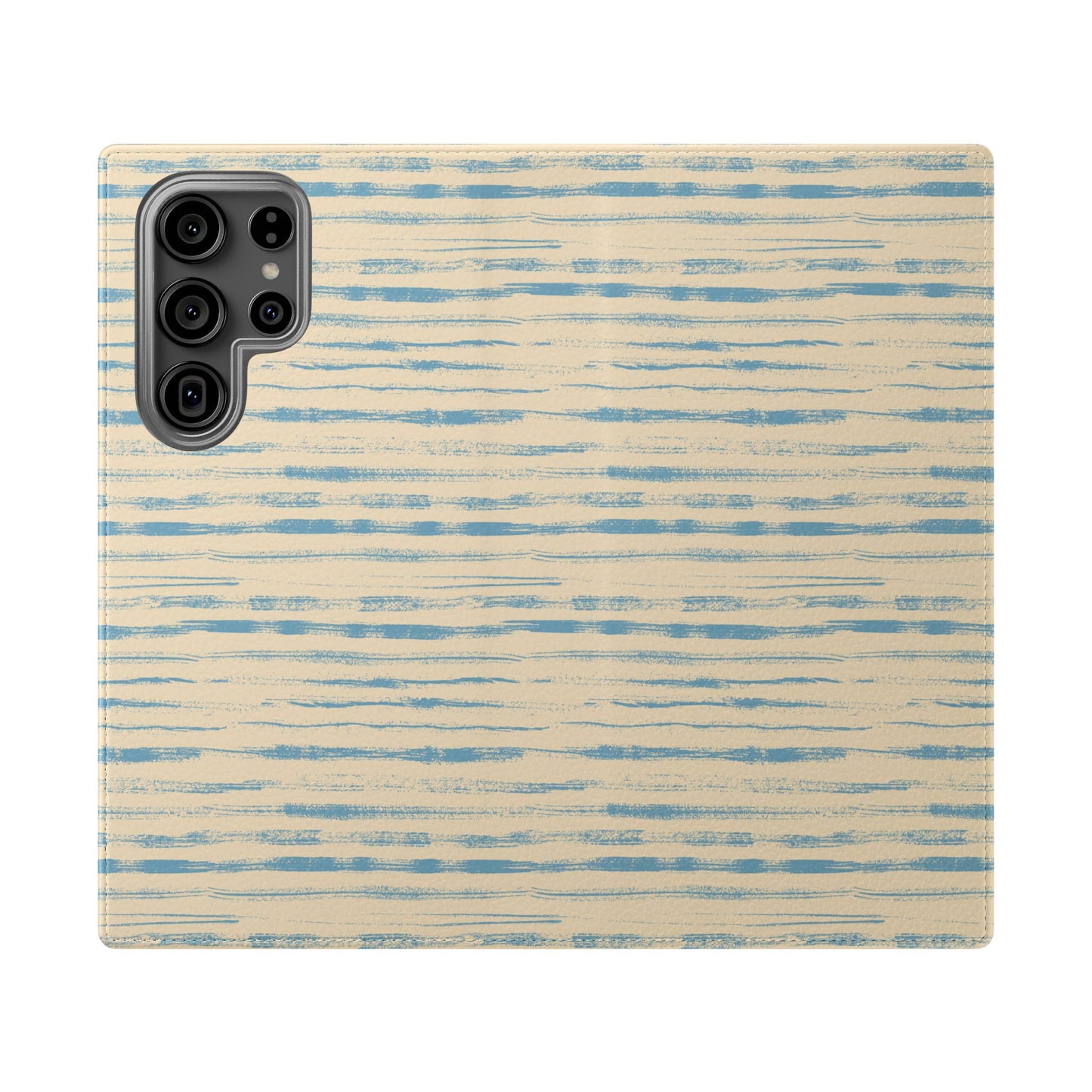 Painted Lines Flip Phone Case ~ Calm of the Coast Design