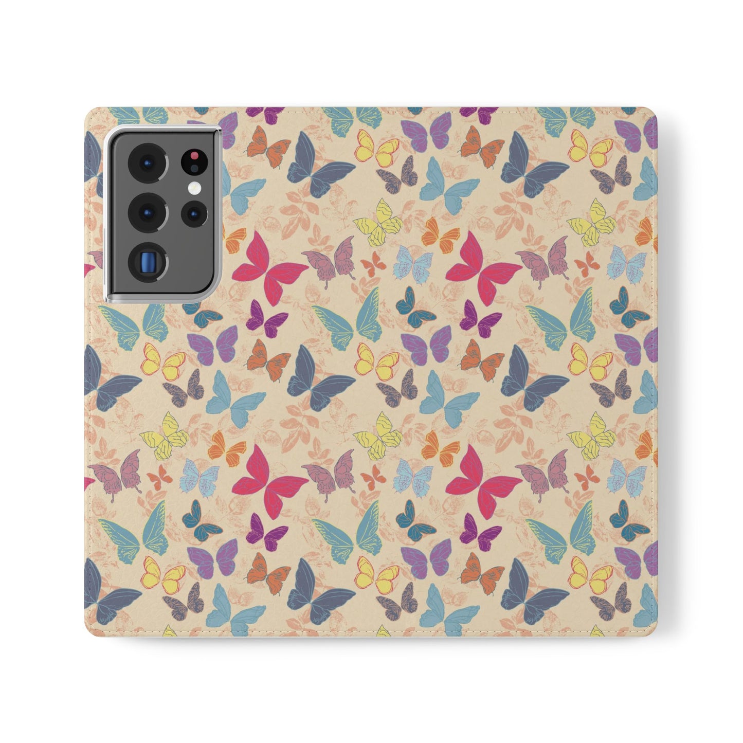 Colourful Butterfly Flip Phone Case ~ Wings Design