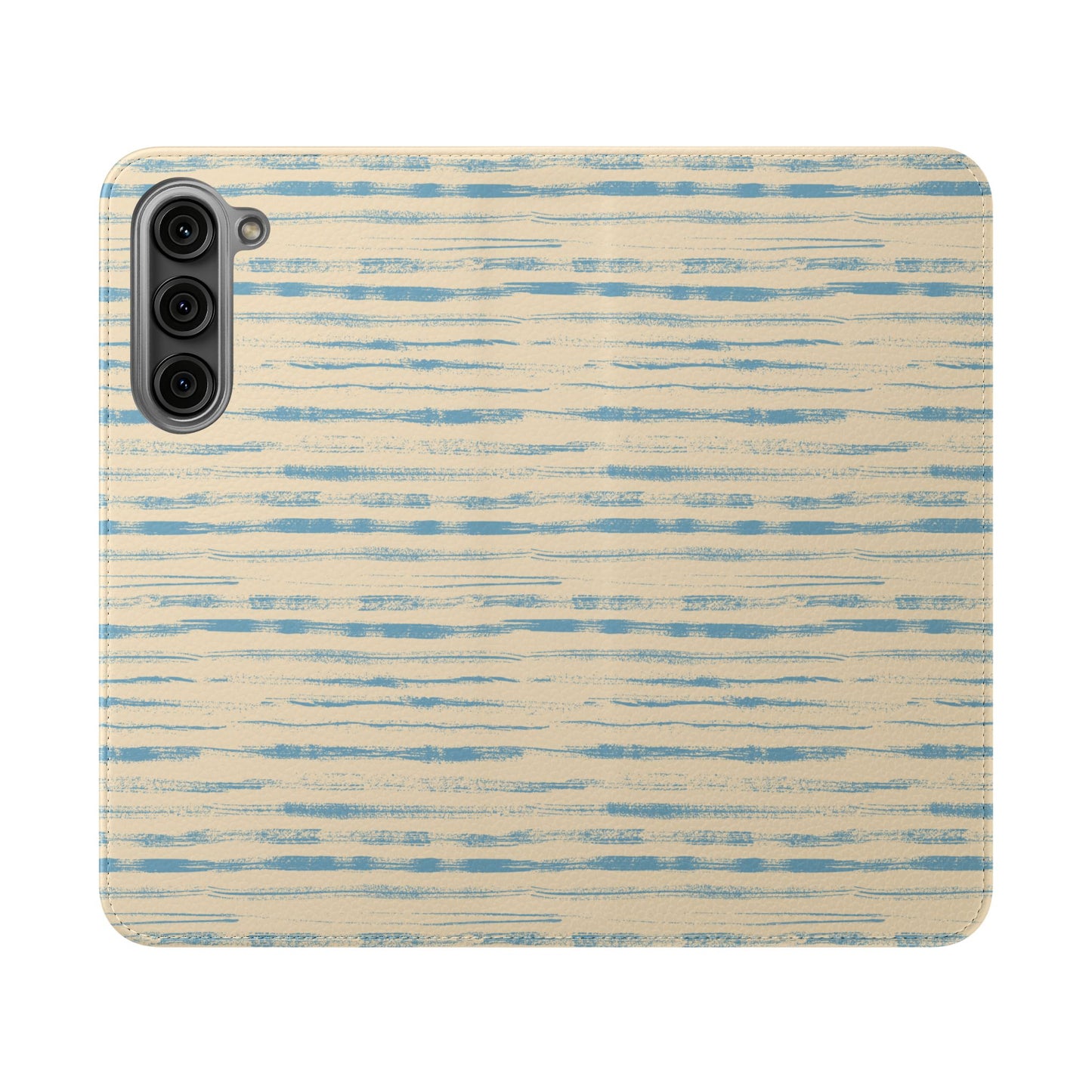 Painted Lines Flip Phone Case ~ Calm of the Coast Design