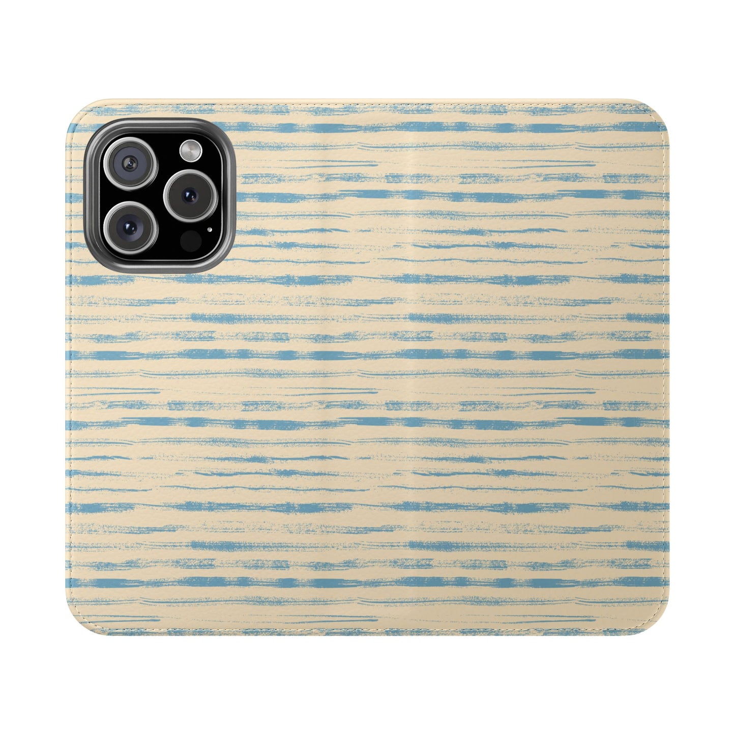 Painted Lines Flip Phone Case ~ Calm of the Coast Design