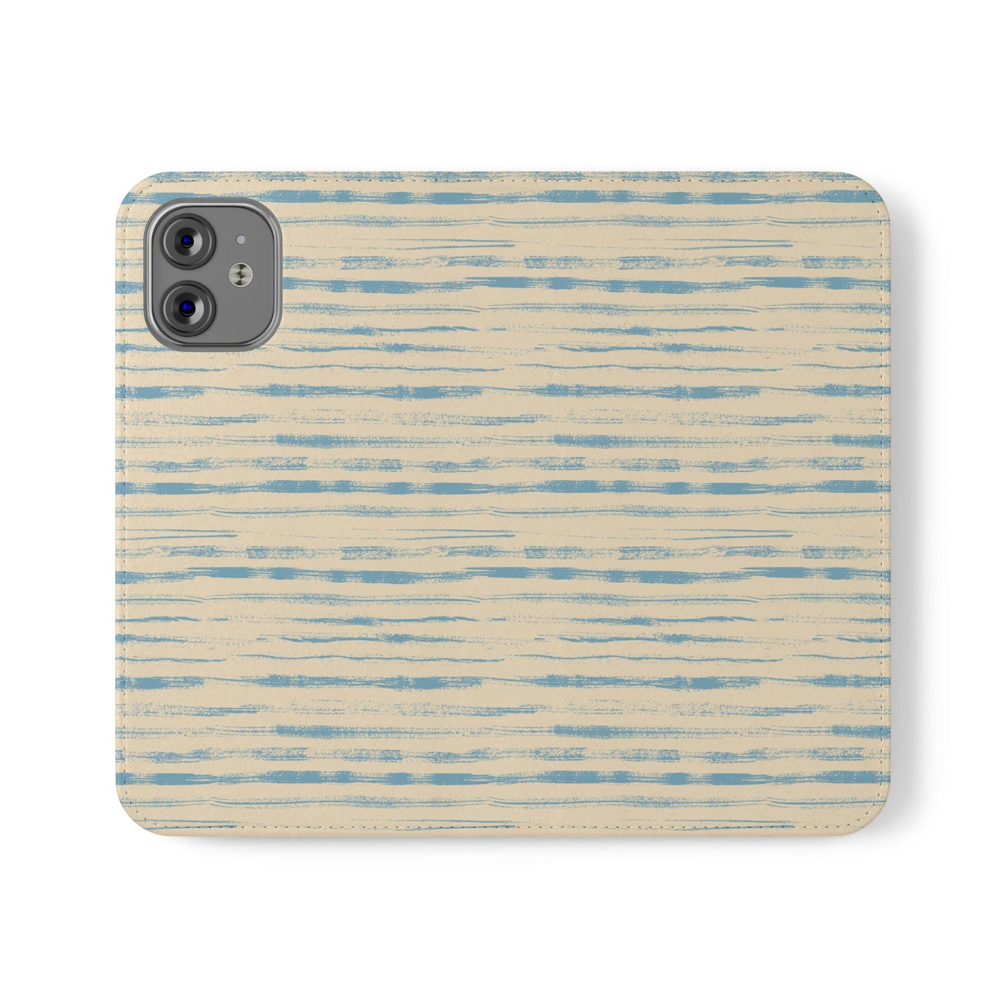 Painted Lines Flip Phone Case ~ Calm of the Coast Design