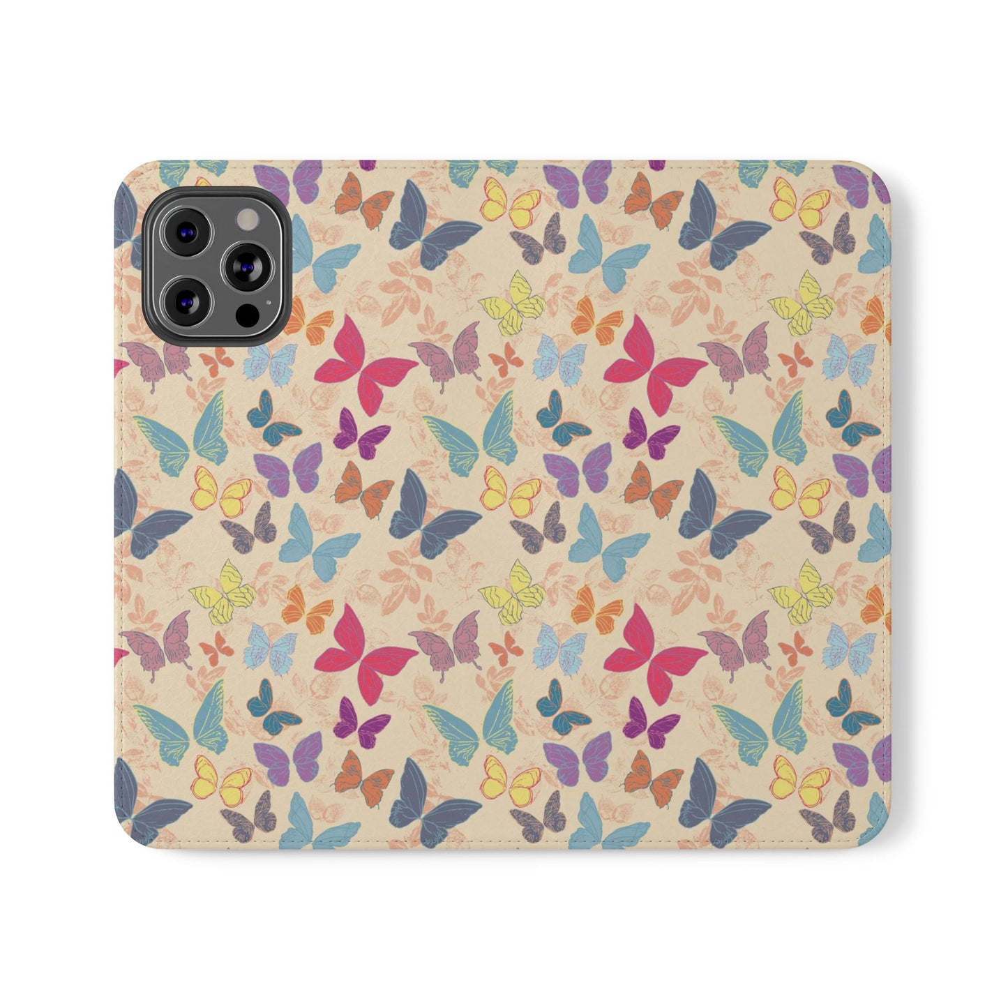Colourful Butterfly Flip Phone Case ~ Wings Design