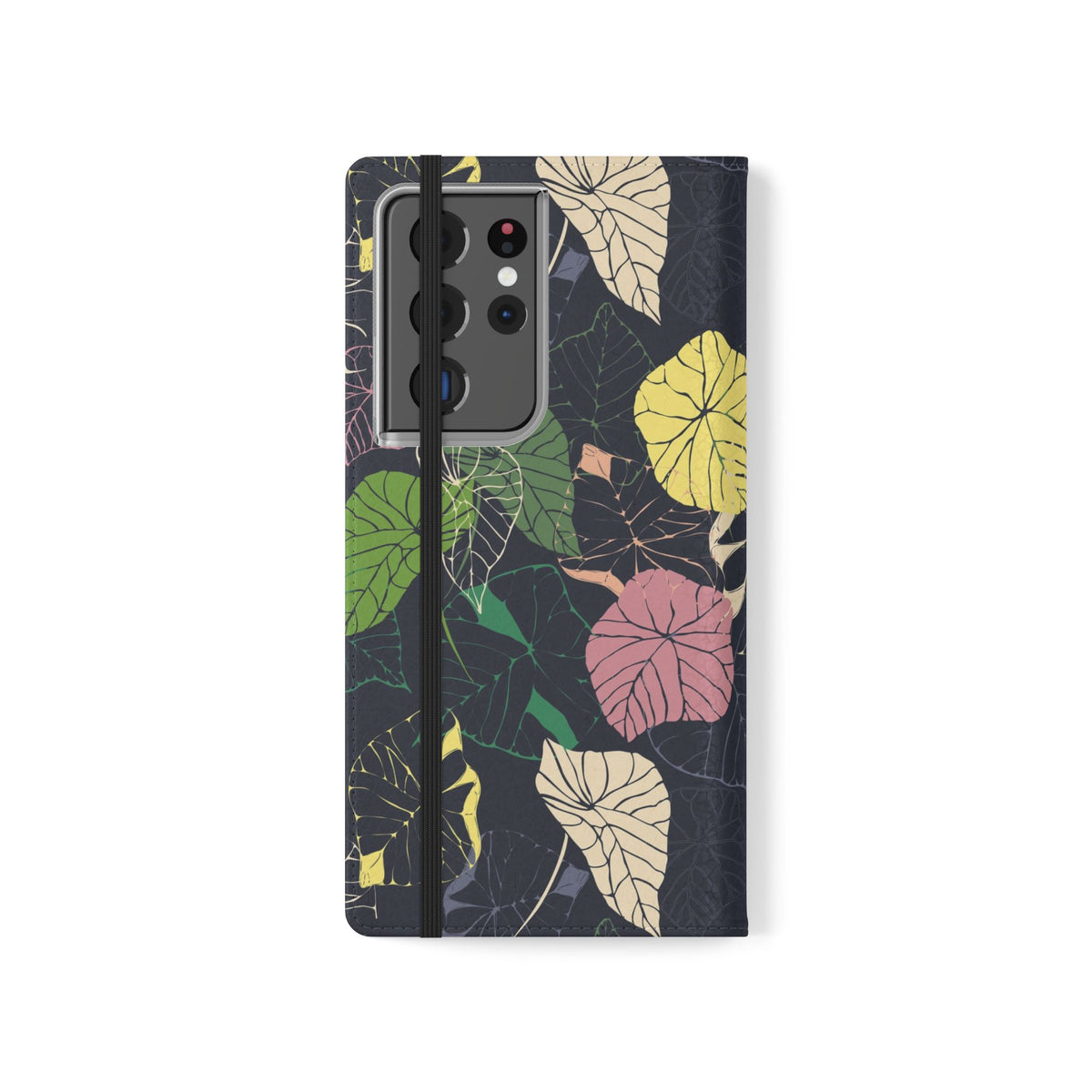 Flip Phone Case ~ Habour Leaves Design