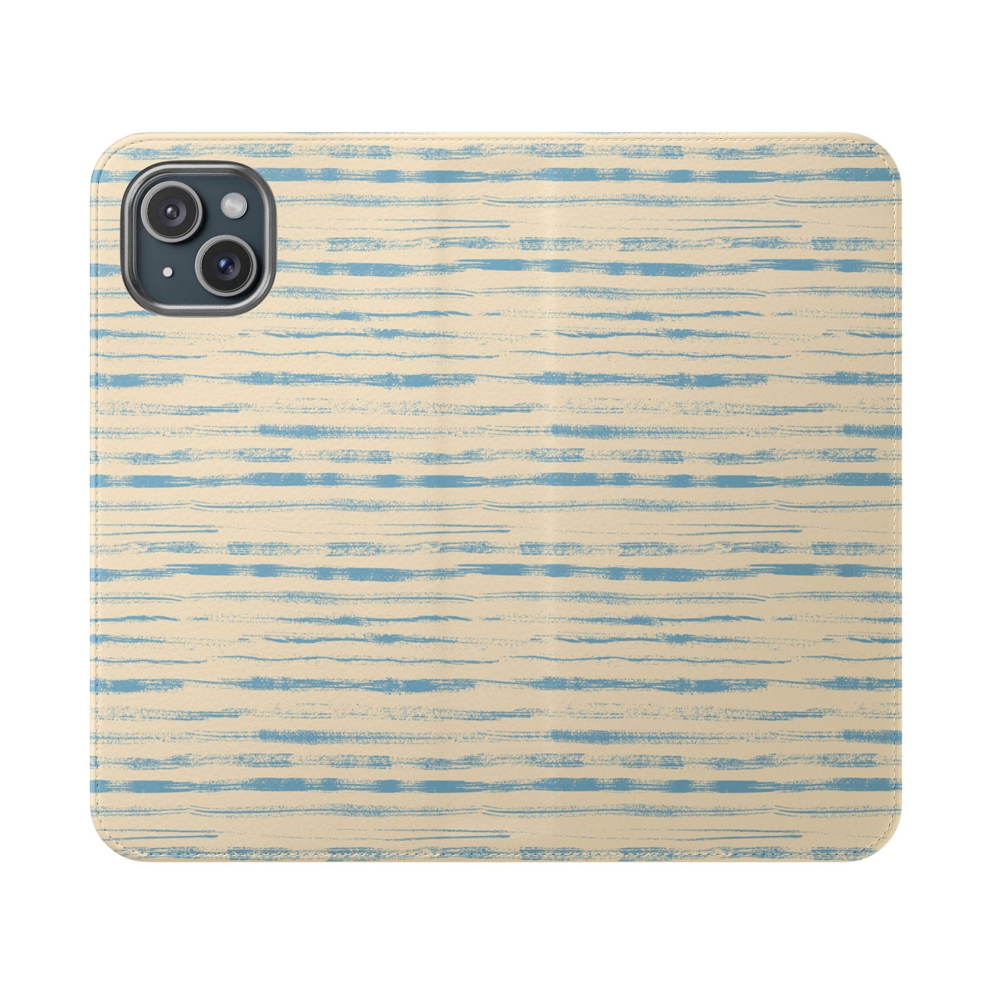 Painted Lines Flip Phone Case ~ Calm of the Coast Design