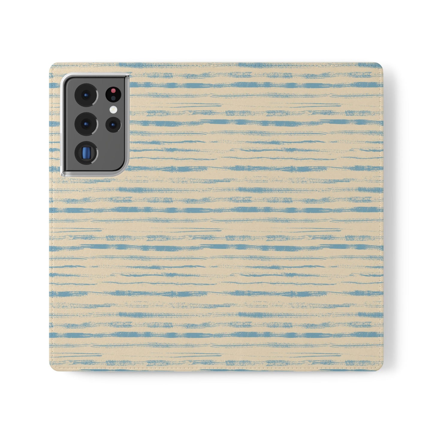 Painted Lines Flip Phone Case ~ Calm of the Coast Design