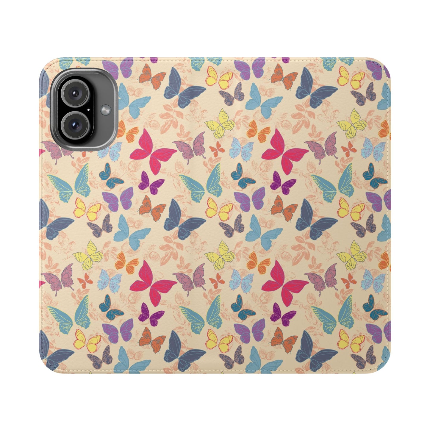 Colourful Butterfly Flip Phone Case ~ Wings Design