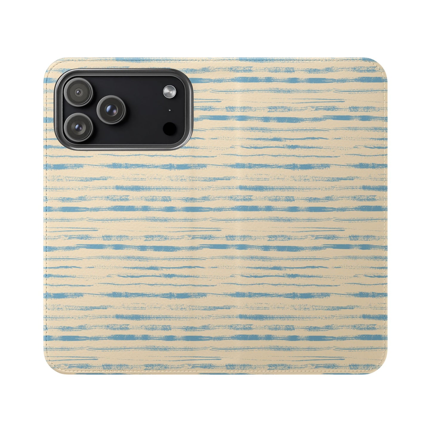 Painted Lines Flip Phone Case ~ Calm of the Coast Design
