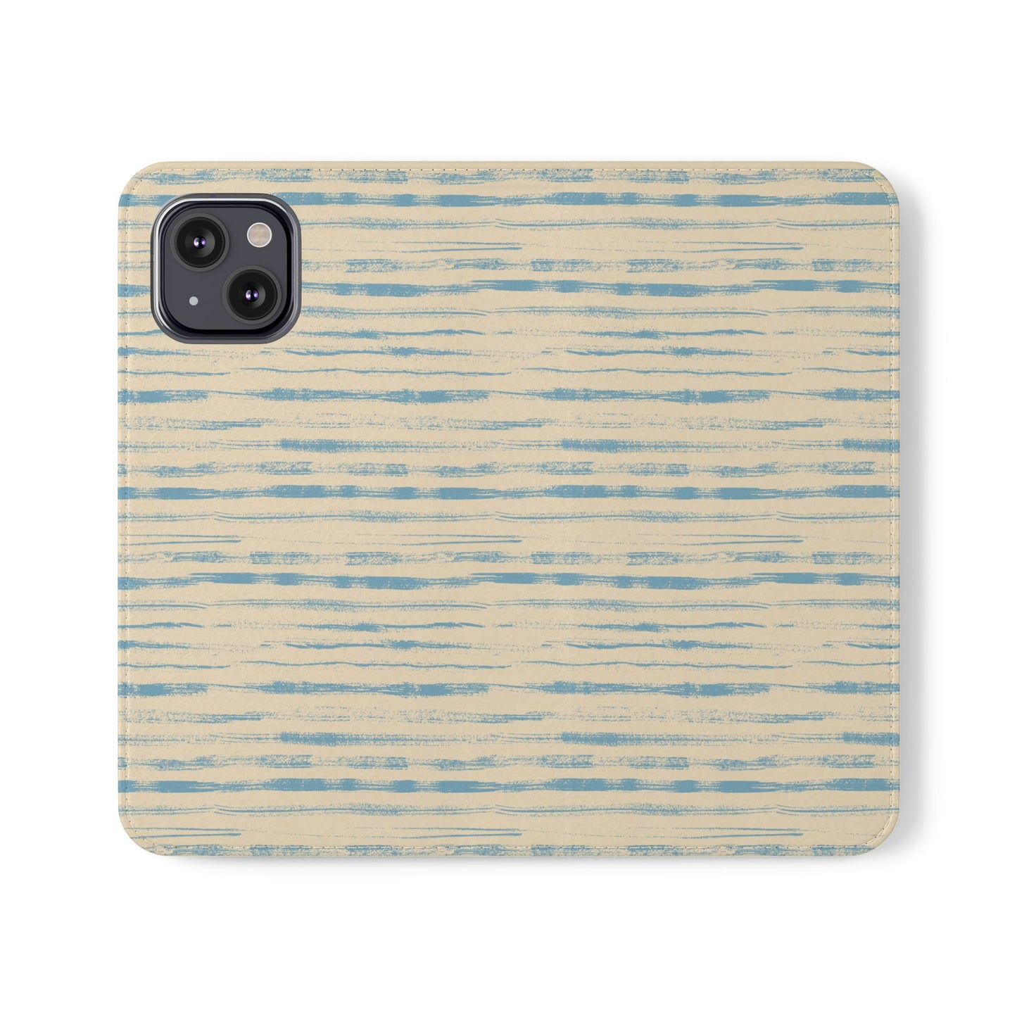 Painted Lines Flip Phone Case ~ Calm of the Coast Design