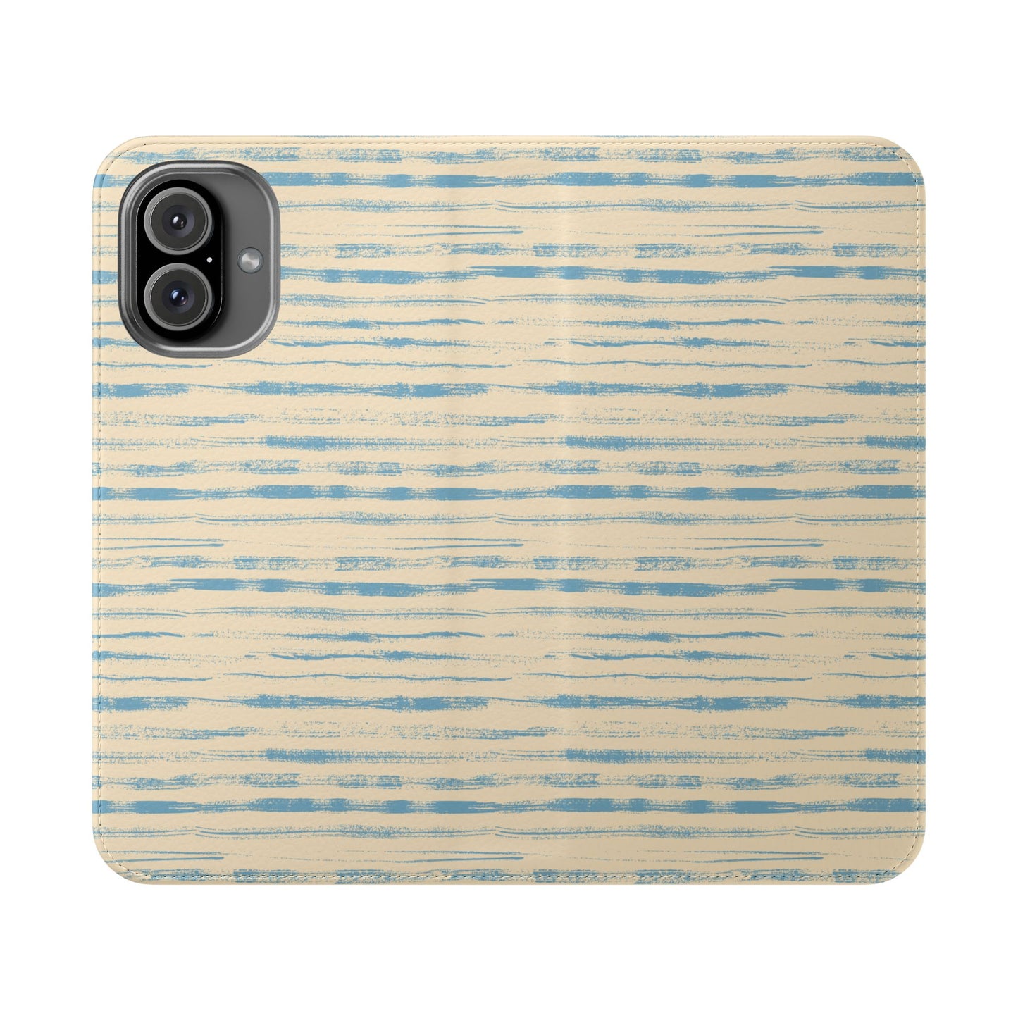 Painted Lines Flip Phone Case ~ Calm of the Coast Design