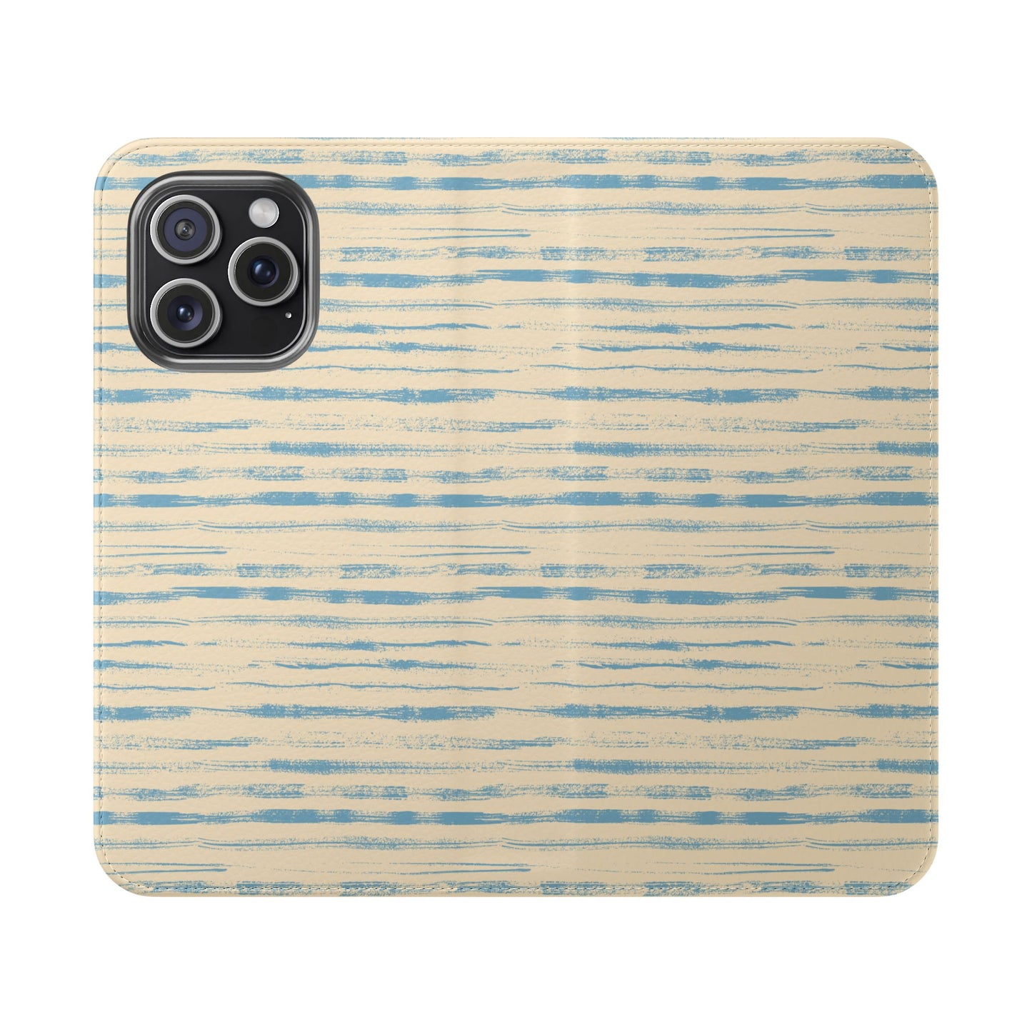 Painted Lines Flip Phone Case ~ Calm of the Coast Design