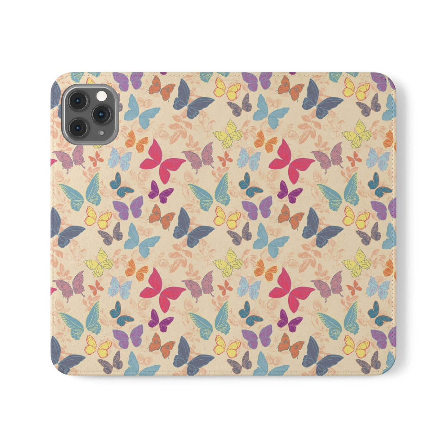 Colourful Butterfly Flip Phone Case ~ Wings Design