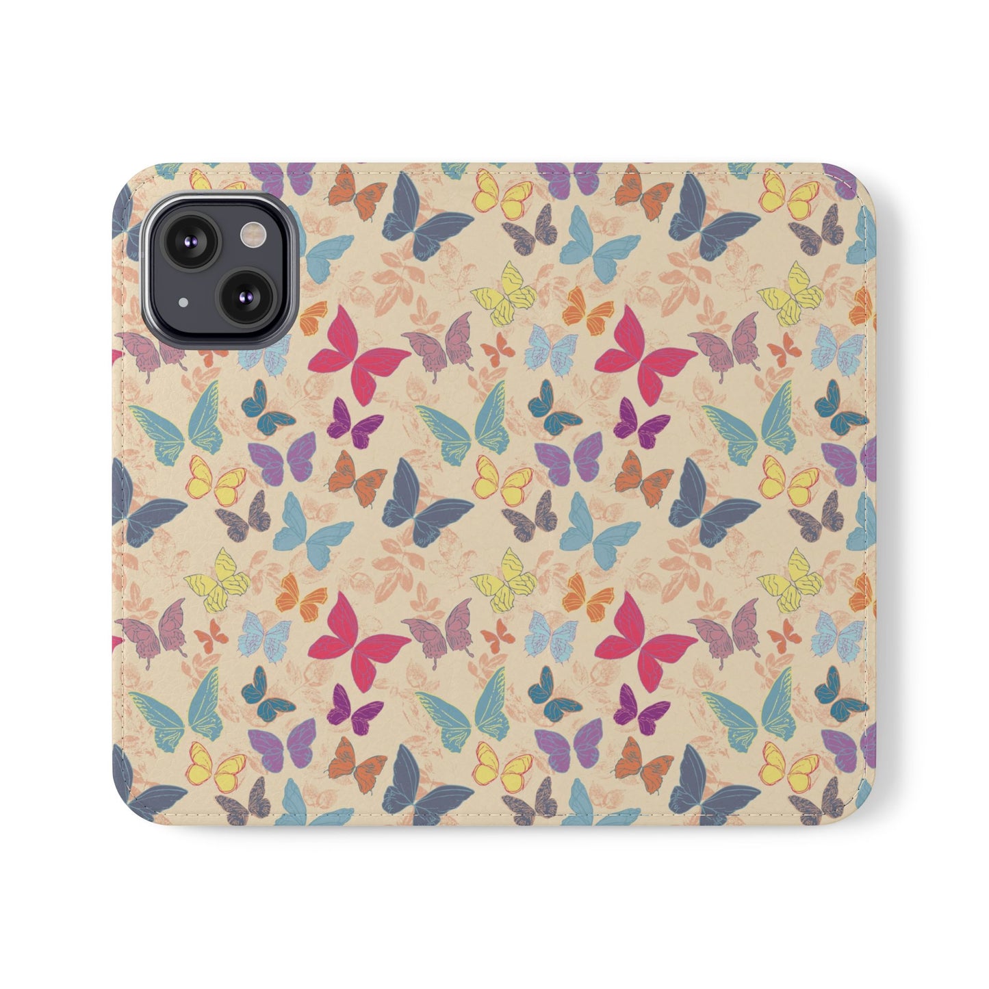 Colourful Butterfly Flip Phone Case ~ Wings Design