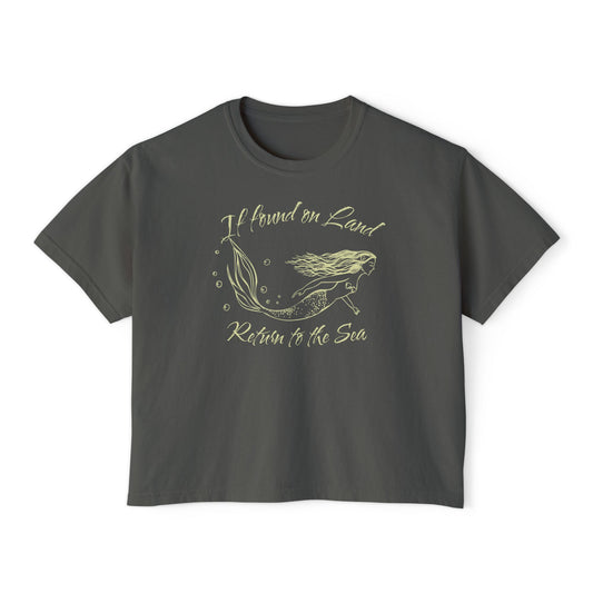 Eco-Friendly Women's Boxy Tee, Casual Relaxed Fit T-Shirt, Nature-Inspired Graphic Tee, Boho Style Top, Perfect Gift for Her