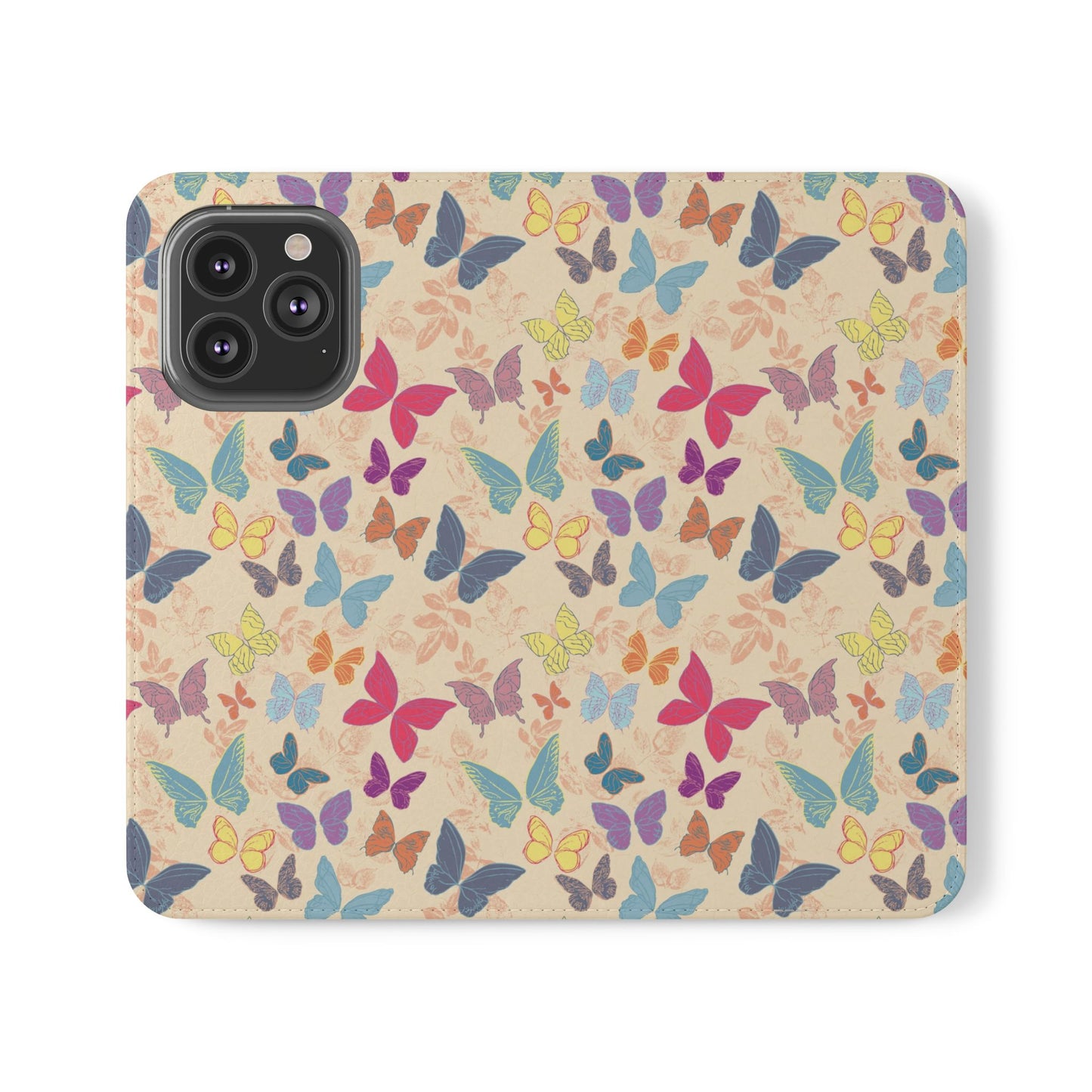 Colourful Butterfly Flip Phone Case ~ Wings Design
