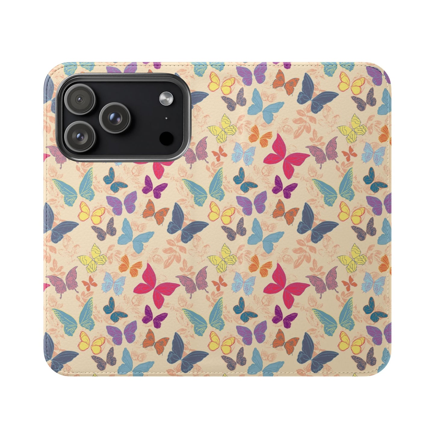 Colourful Butterfly Flip Phone Case ~ Wings Design