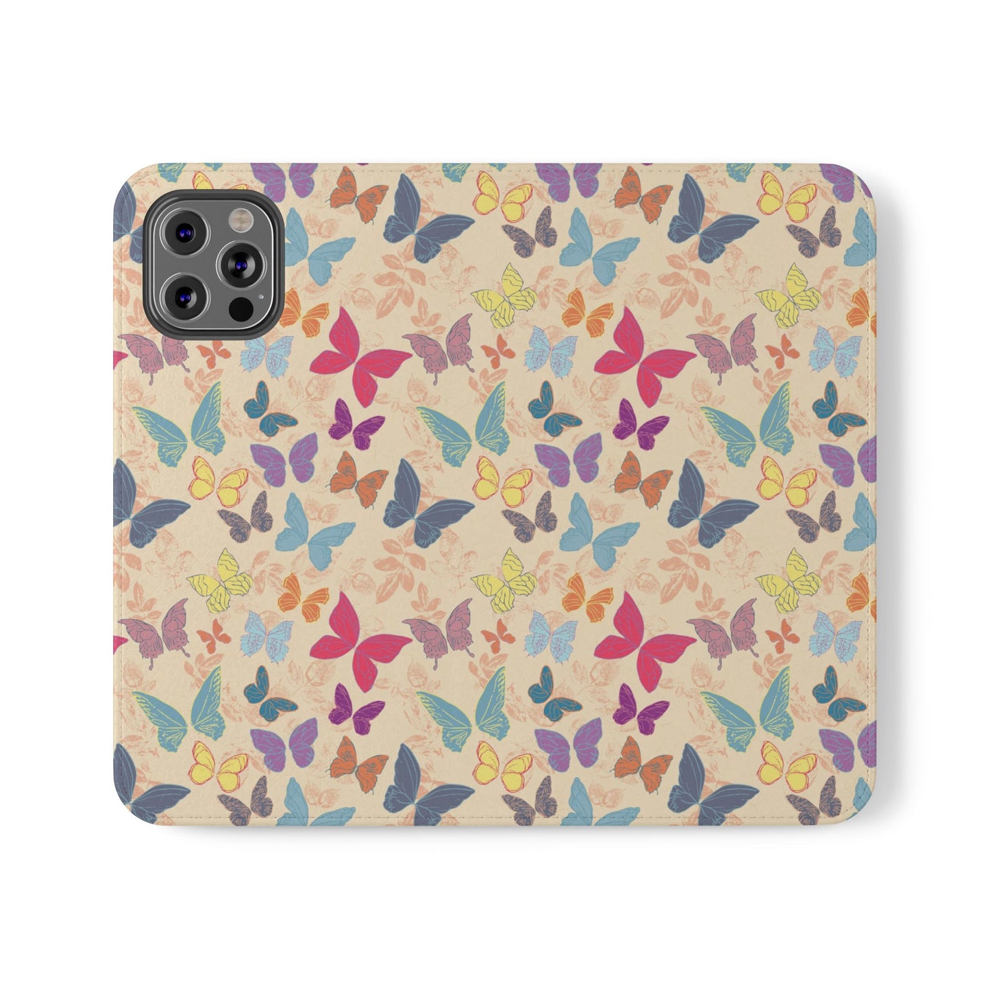 Colourful Butterfly Flip Phone Case ~ Wings Design