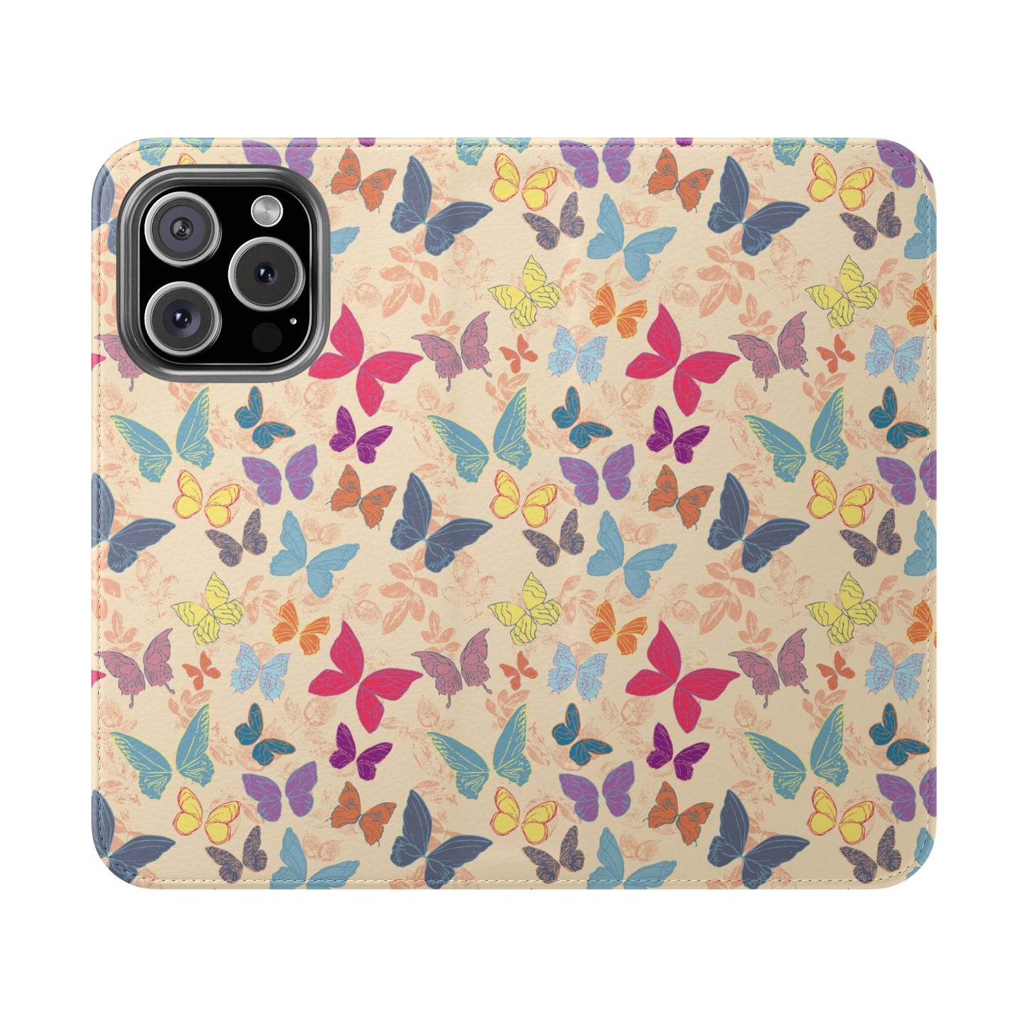Colourful Butterfly Flip Phone Case ~ Wings Design