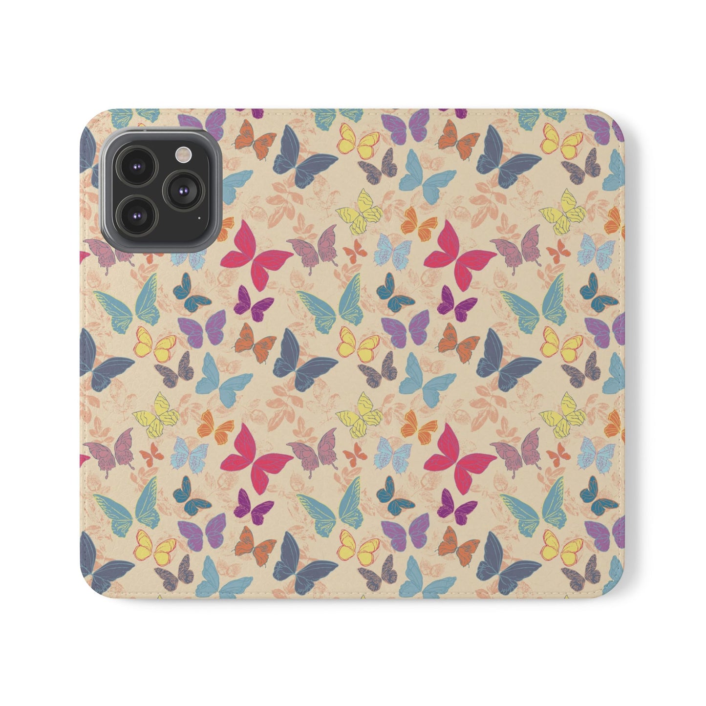 Colourful Butterfly Flip Phone Case ~ Wings Design