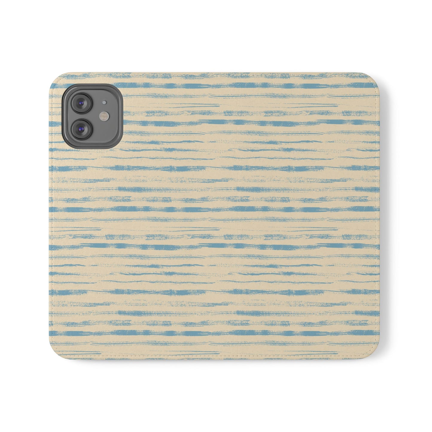 Painted Lines Flip Phone Case ~ Calm of the Coast Design