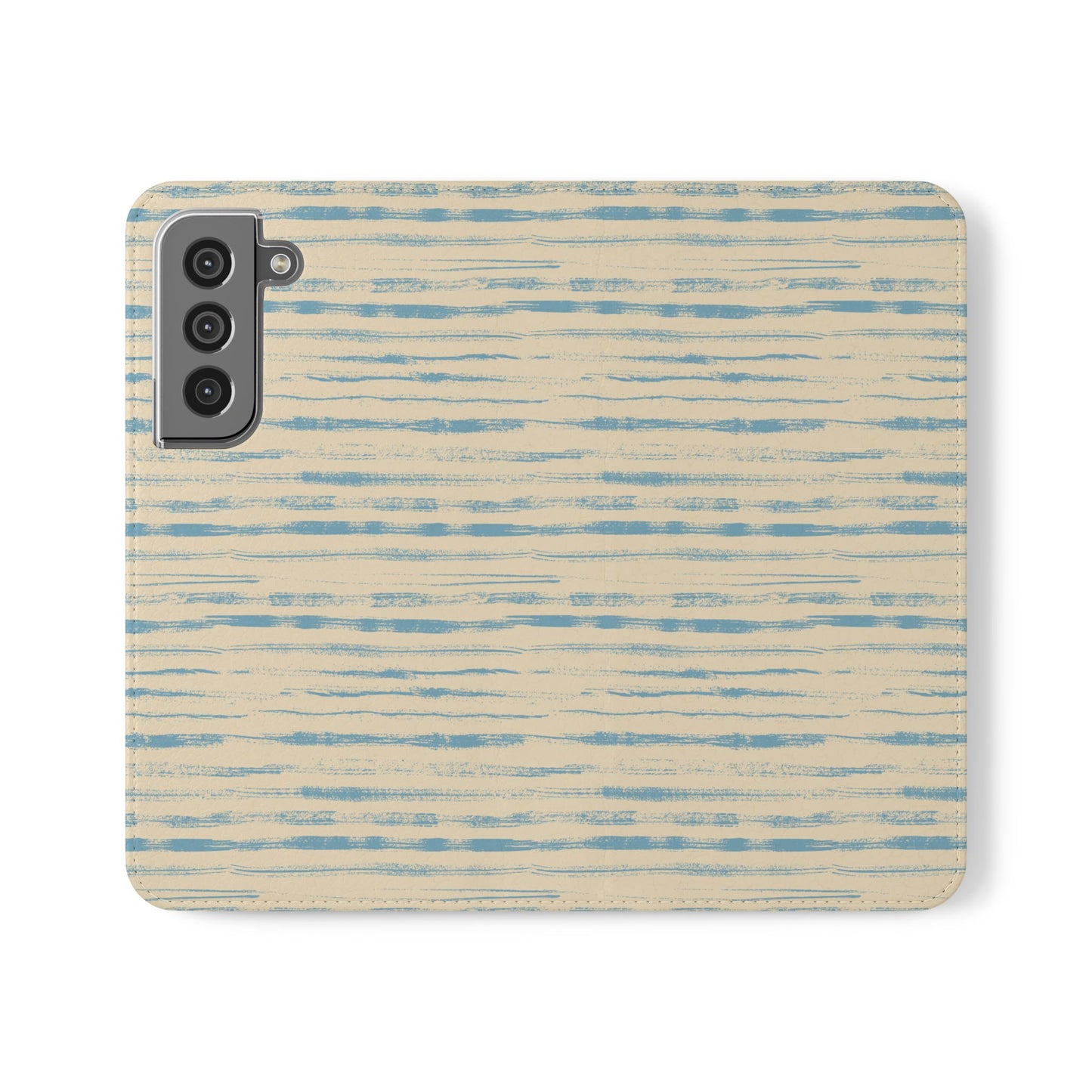 Painted Lines Flip Phone Case ~ Calm of the Coast Design