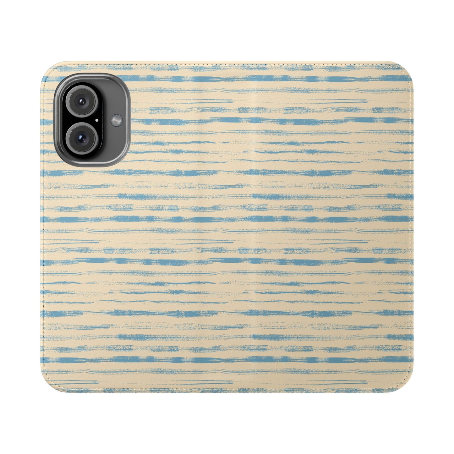 Painted Lines Flip Phone Case ~ Calm of the Coast Design
