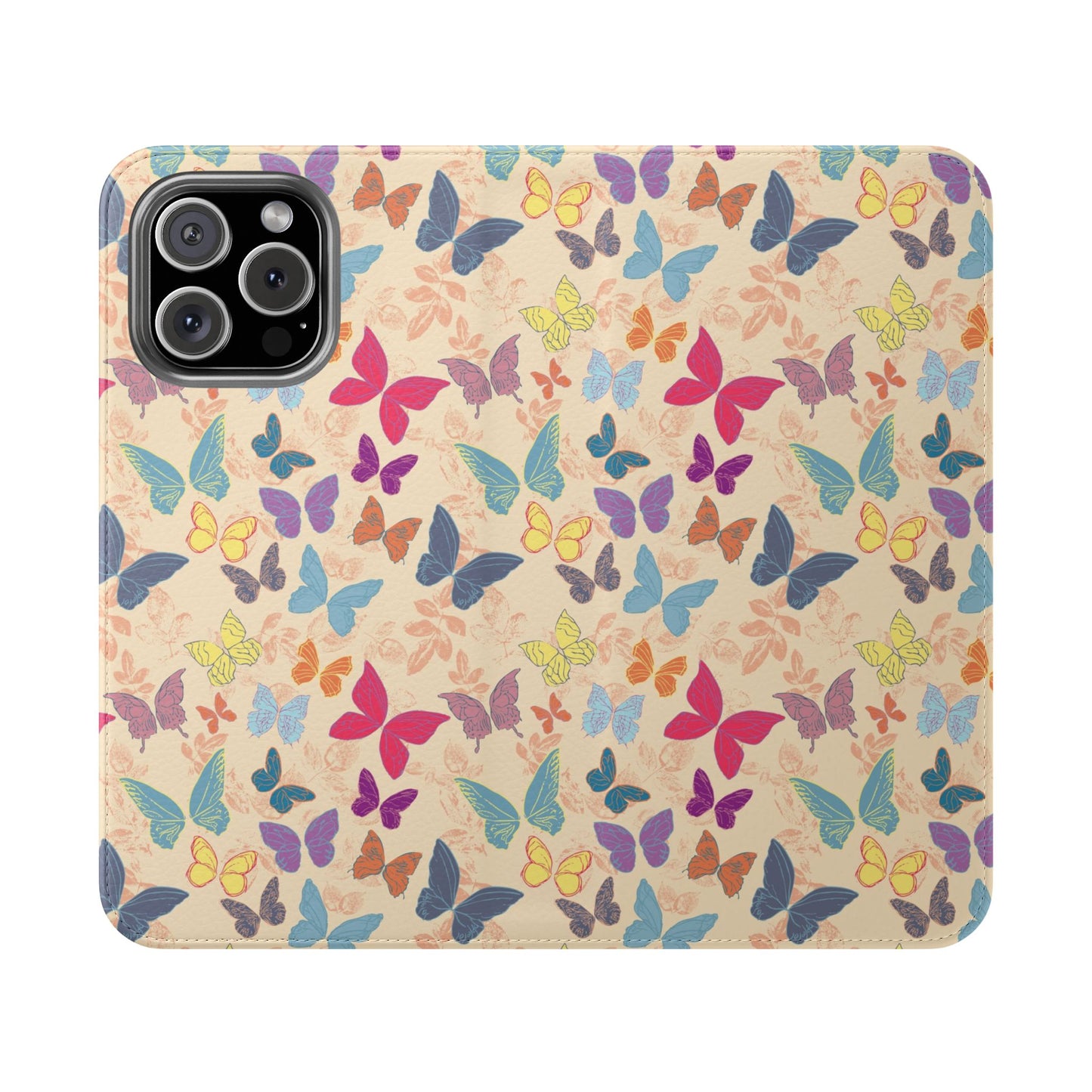 Colourful Butterfly Flip Phone Case ~ Wings Design