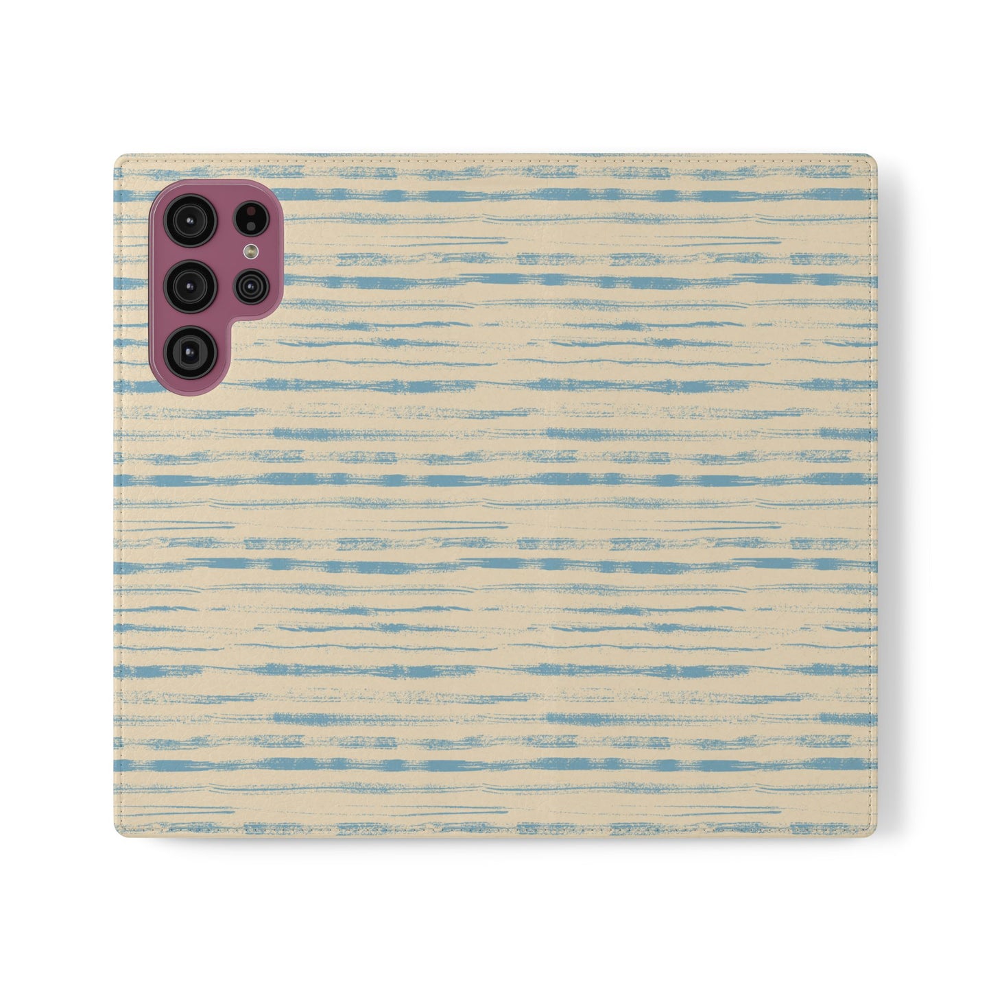Painted Lines Flip Phone Case ~ Calm of the Coast Design