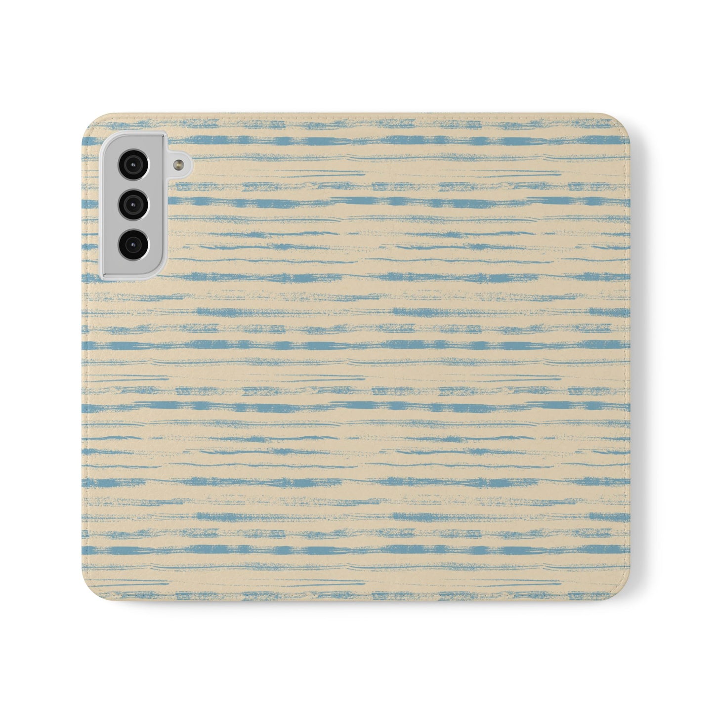 Painted Lines Flip Phone Case ~ Calm of the Coast Design