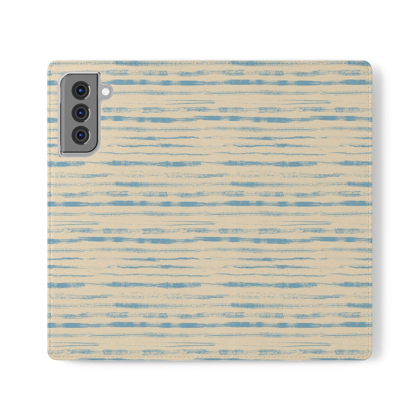 Painted Lines Flip Phone Case ~ Calm of the Coast Design