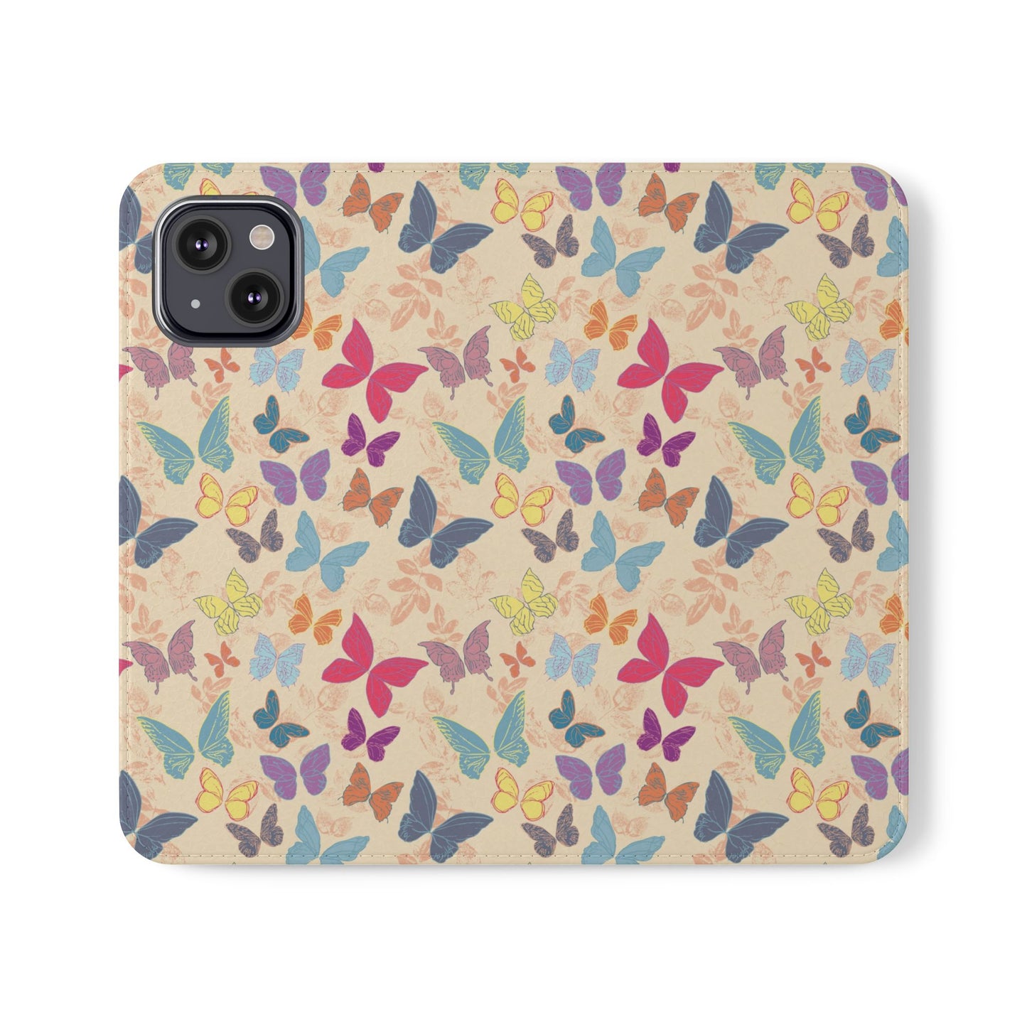 Colourful Butterfly Flip Phone Case ~ Wings Design