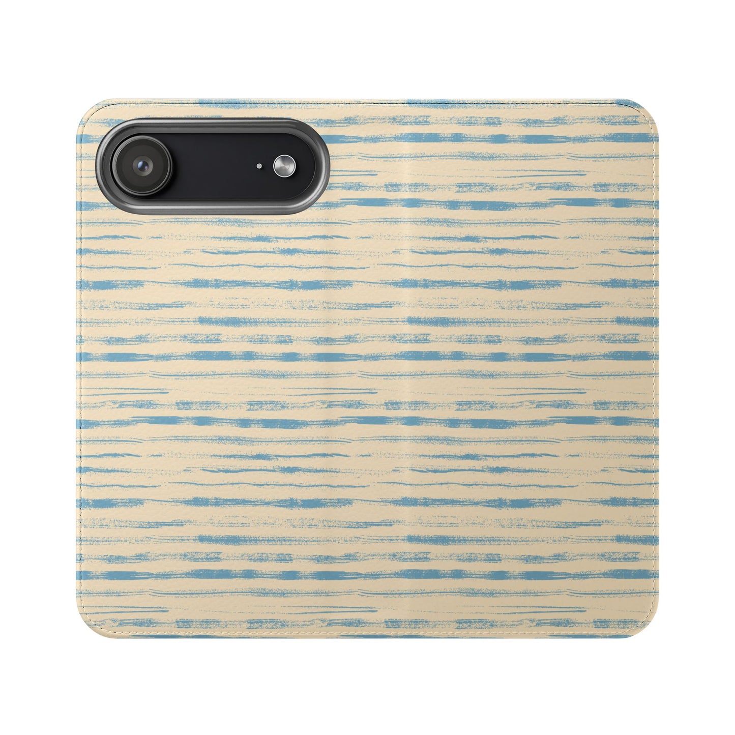 Painted Lines Flip Phone Case ~ Calm of the Coast Design
