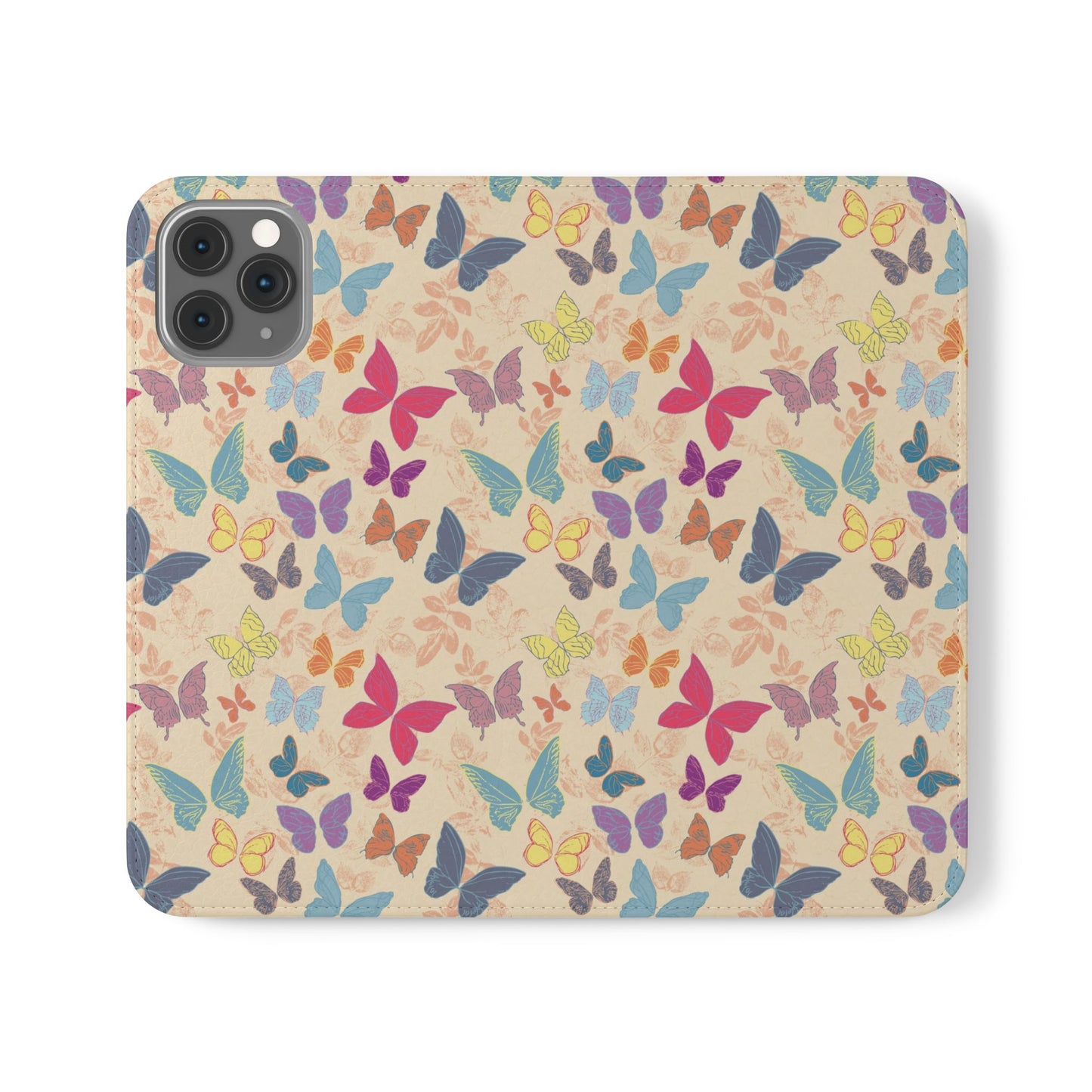 Colourful Butterfly Flip Phone Case ~ Wings Design