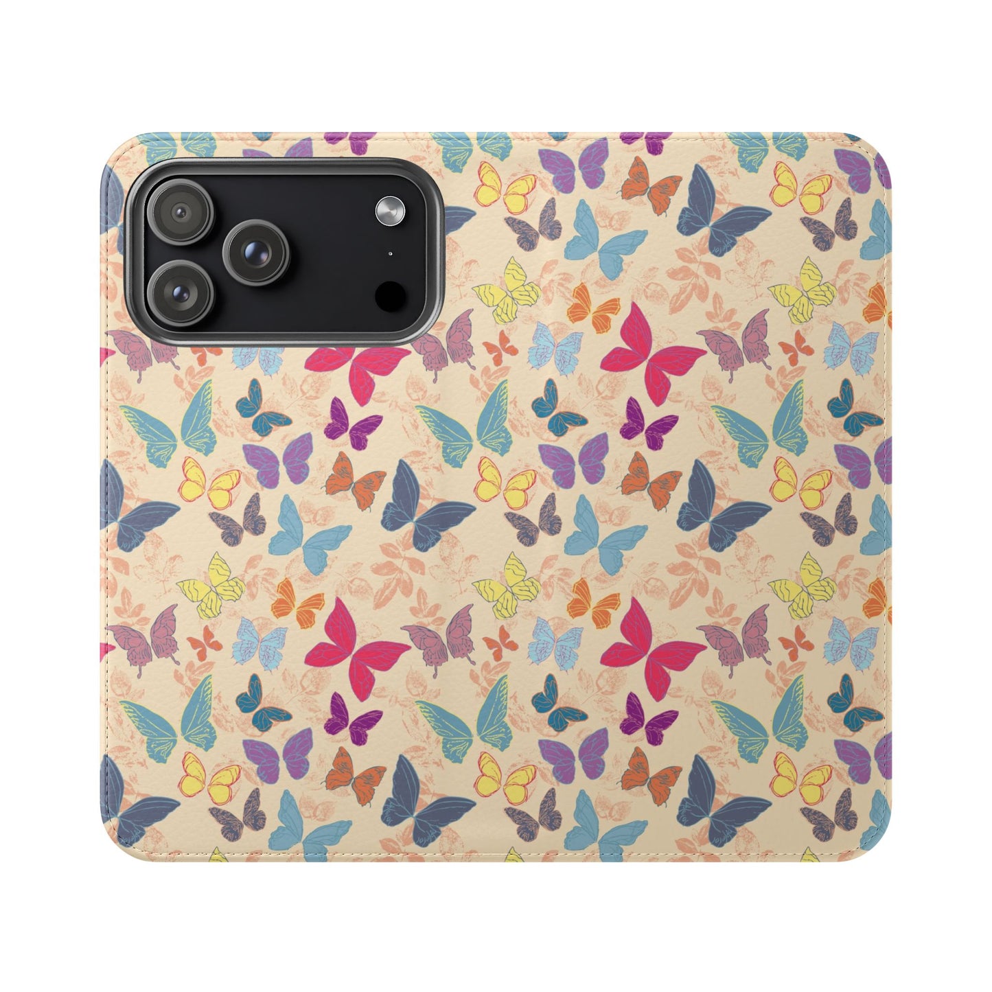 Colourful Butterfly Flip Phone Case ~ Wings Design