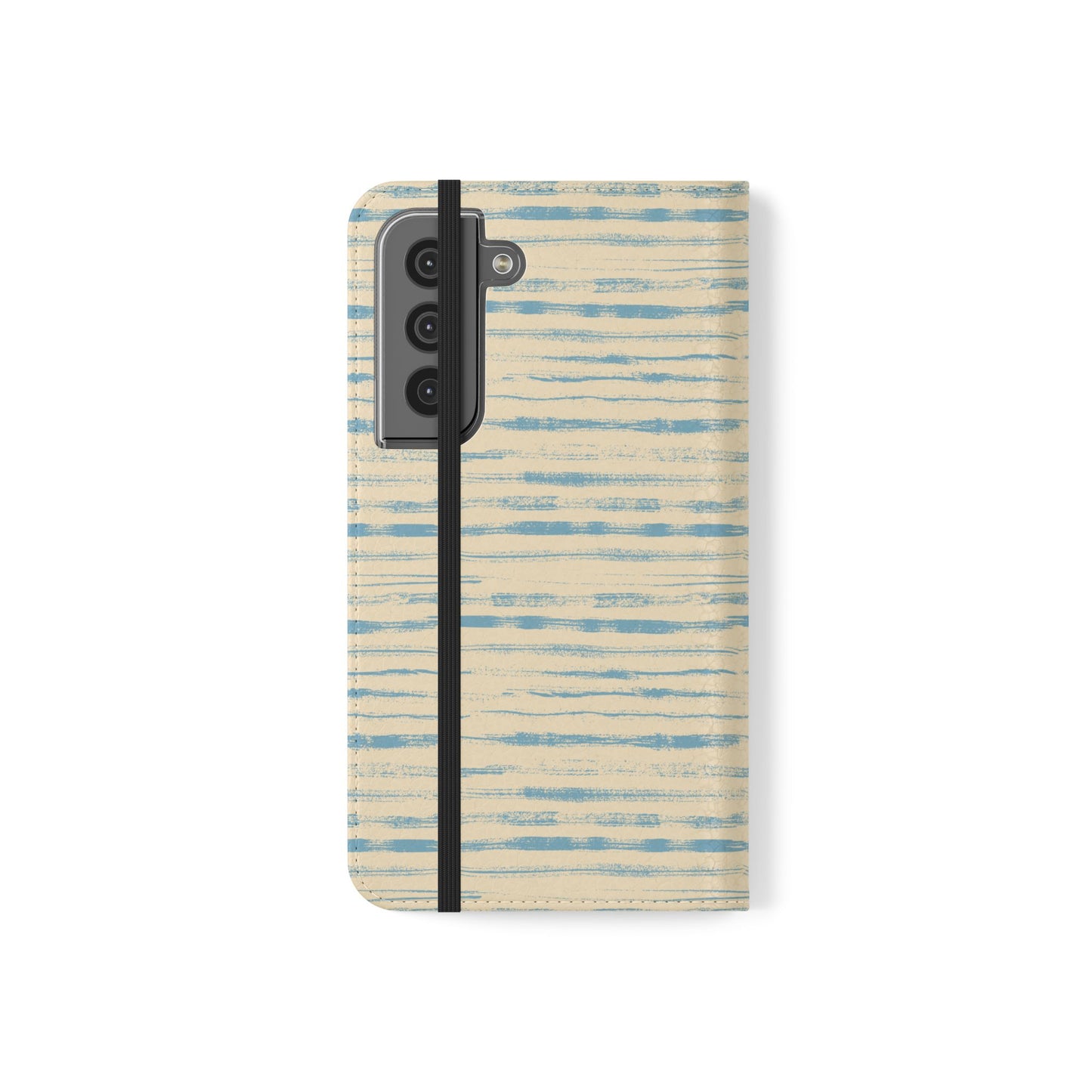 Painted Lines Flip Phone Case ~ Calm of the Coast Design