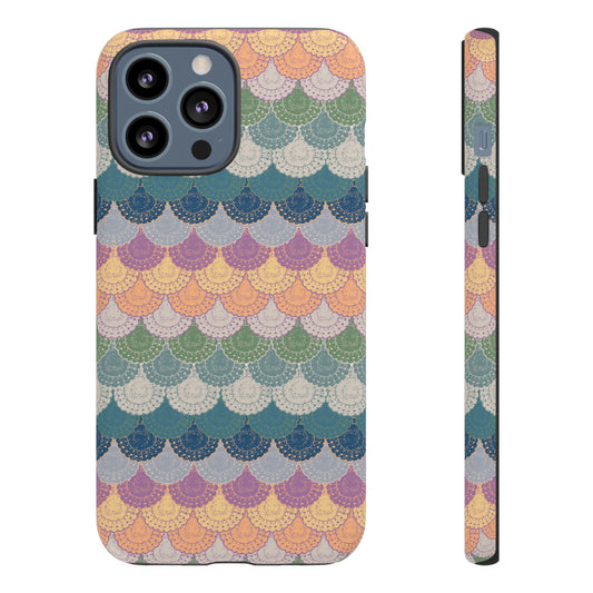 Tough Phone Case - Doily Dolly Design