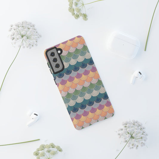 Tough Phone Case - Doily Dolly Design