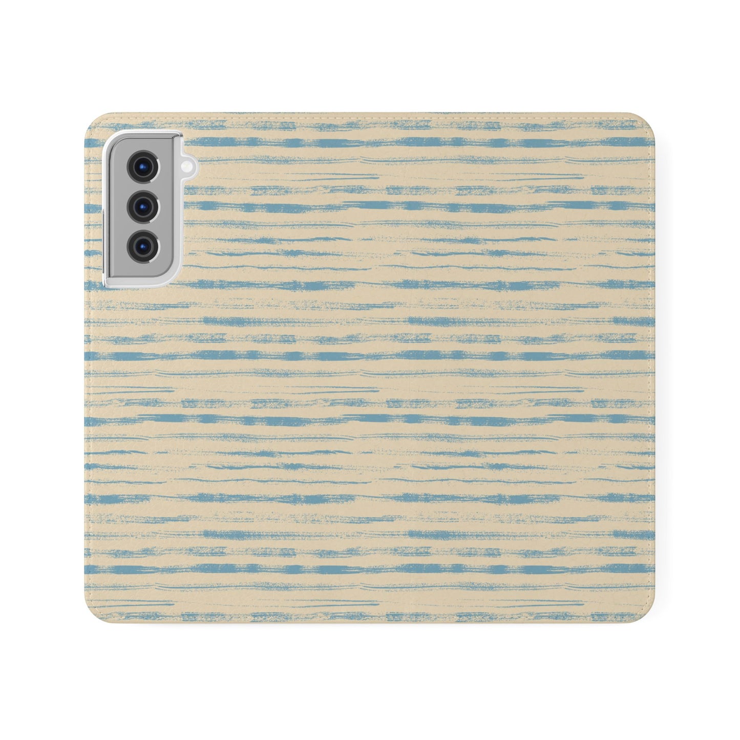 Painted Lines Flip Phone Case ~ Calm of the Coast Design