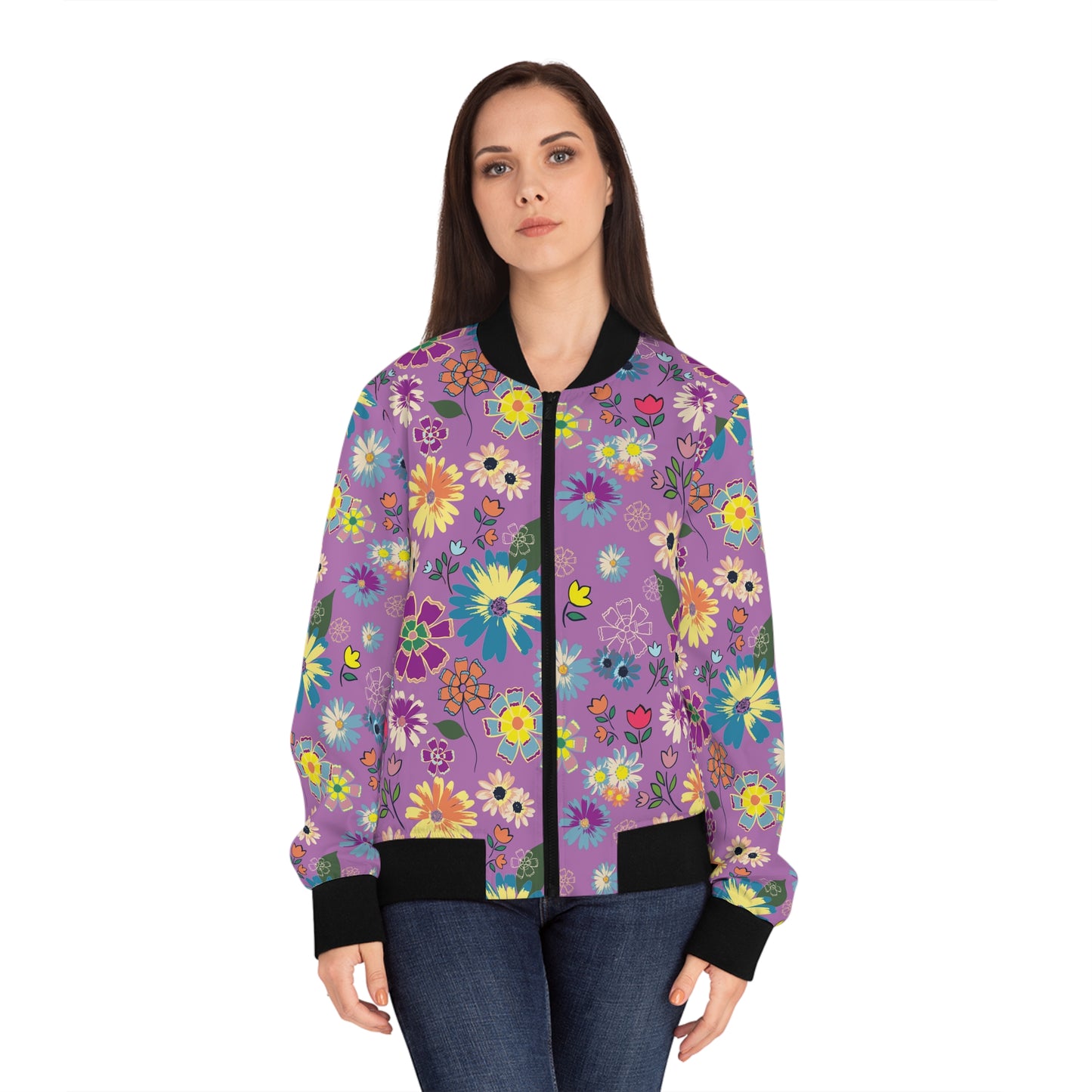 Vintage Bomber Jacket~ Roxy Design