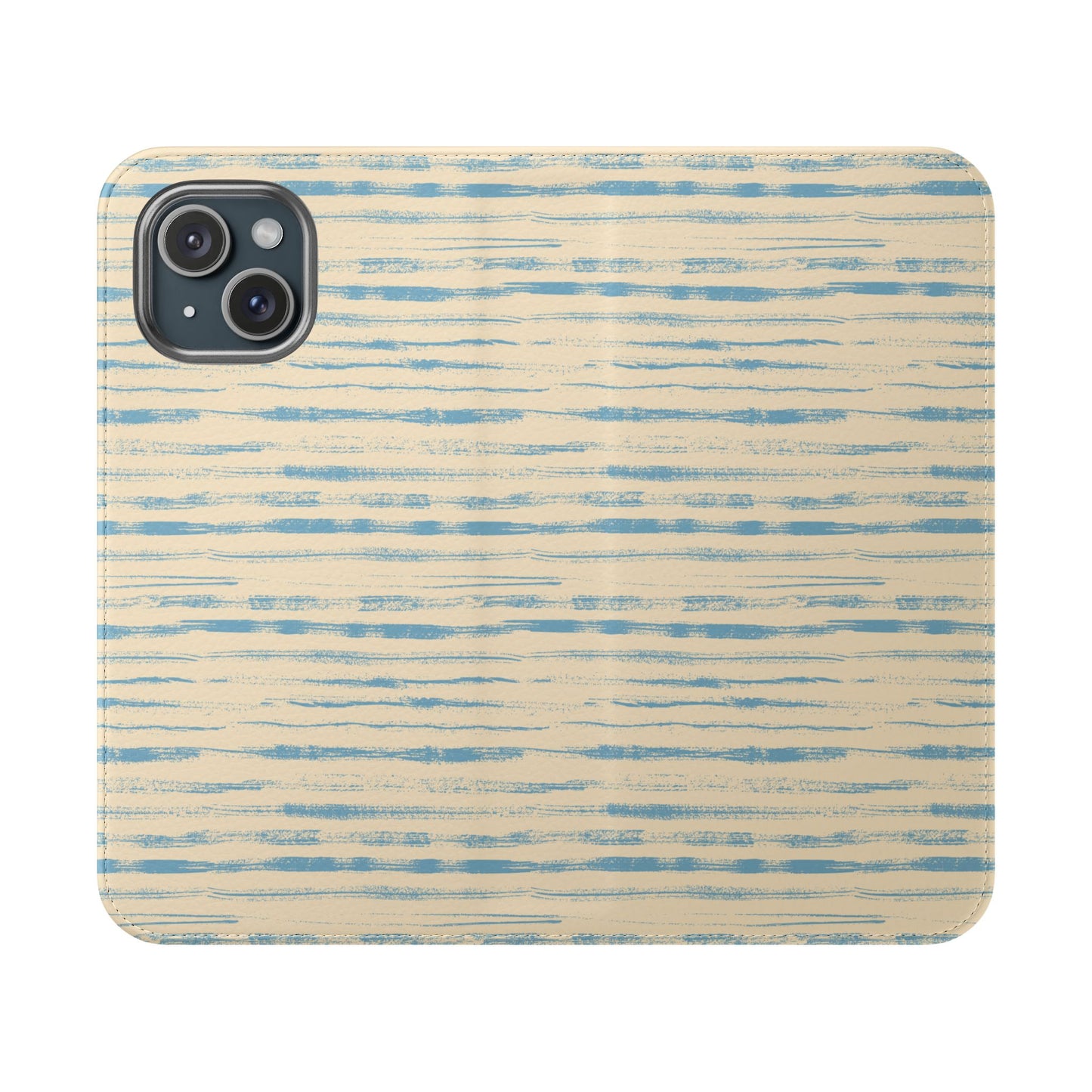 Painted Lines Flip Phone Case ~ Calm of the Coast Design