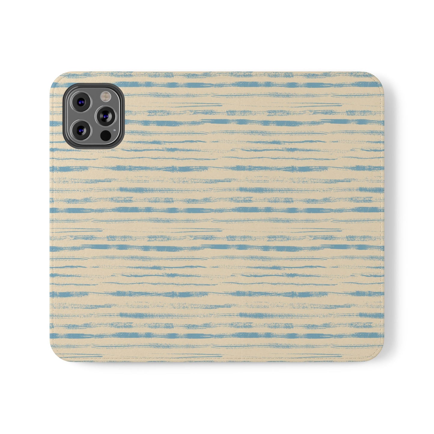 Painted Lines Flip Phone Case ~ Calm of the Coast Design