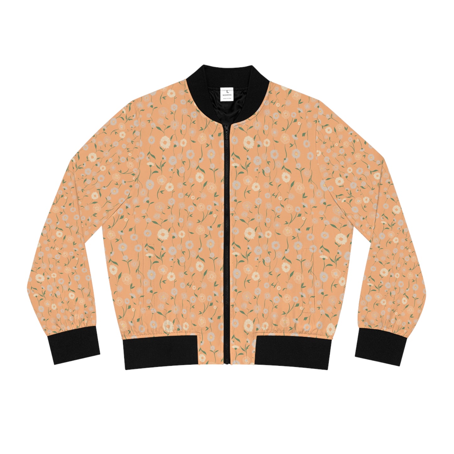 Vintage Bomber Jacket - Daisy Chain Design