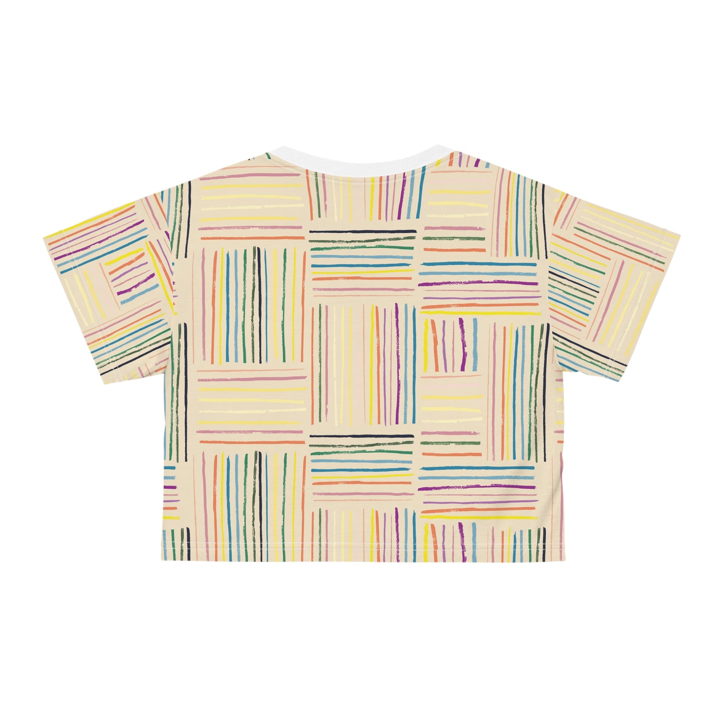 Retro Crop Tee  - Beach Box Design