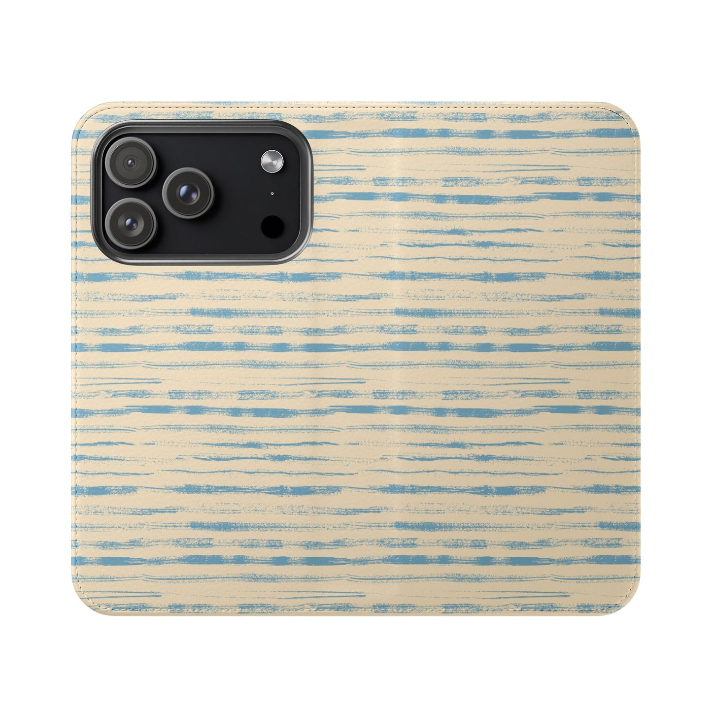 Painted Lines Flip Phone Case ~ Calm of the Coast Design