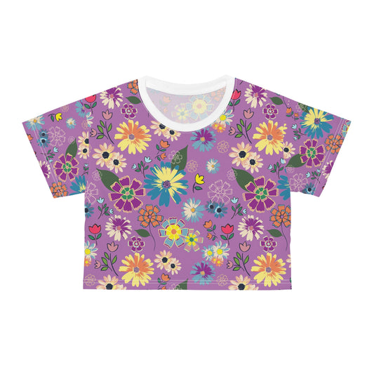 Retro Crop Tee ~ Roxy Design