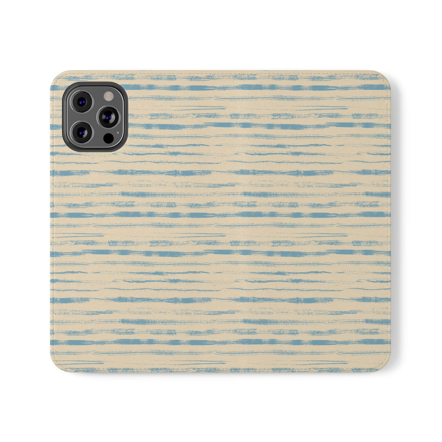 Painted Lines Flip Phone Case ~ Calm of the Coast Design