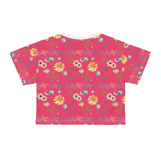 Retro Crop Tee ~Summer Nights Design